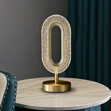 Crystal Table Lamp For Living Room