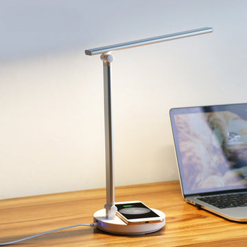 LED Desk Lamp With Wireless Charging