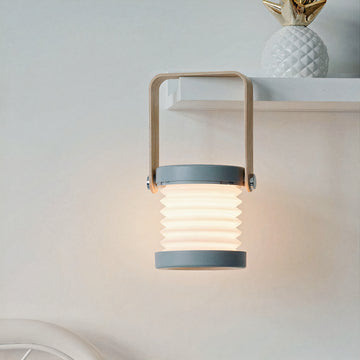 Portable Folding Wood LED Lamp