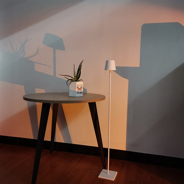 Modern Cordless Industrial Floor Lamp