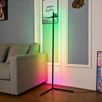 Colorful LED Standing Floor Lamp (With WiFi + Bluetooth)