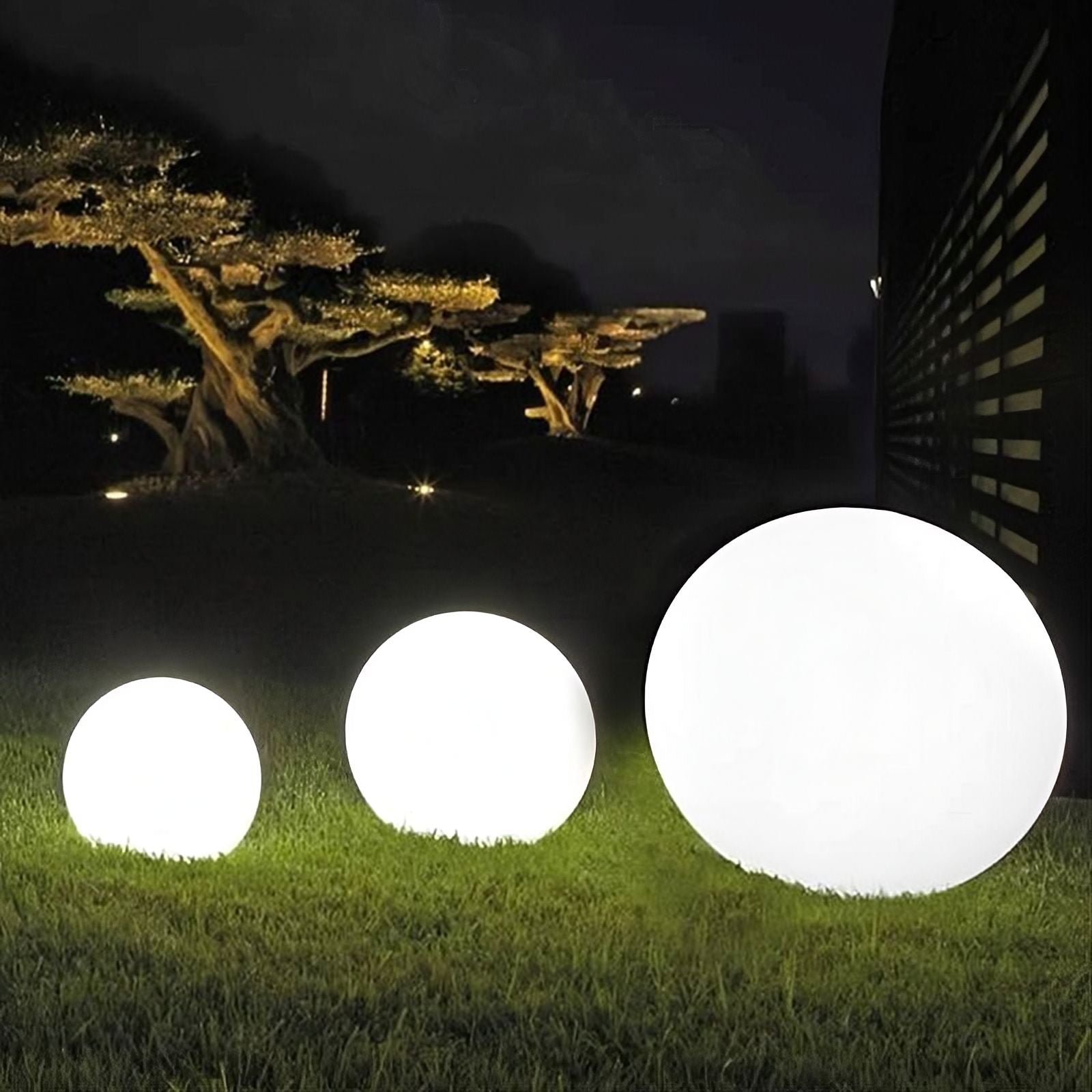 Indoor Outdoor LED Ball Lights The Lamp Deck