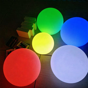 Indoor & Outdoor LED Ball Floor Lights