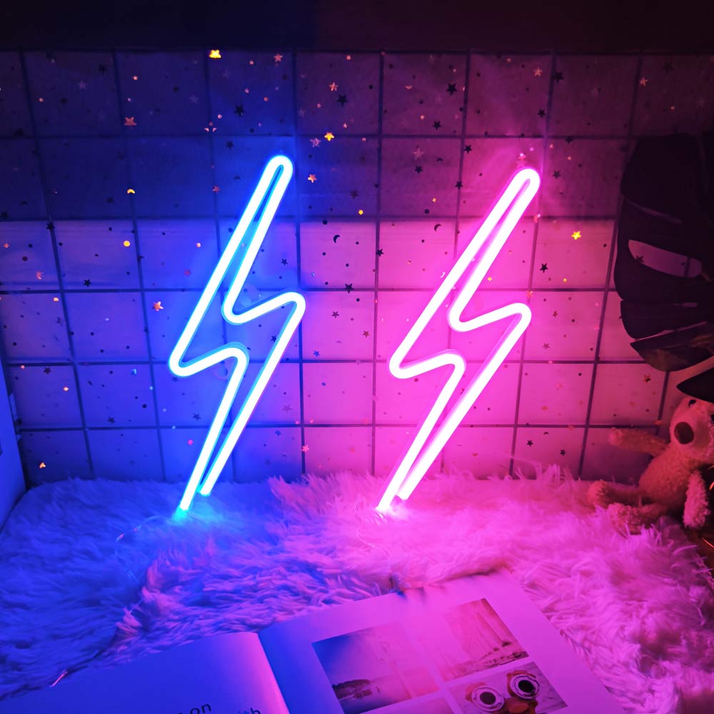 Lightning bolt night light new arrivals