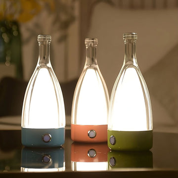Wine Bottle Style LED Desk Lamp